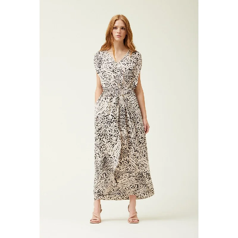 Hot Trends Lucy Slit Skirt Grade and Gather Dress
