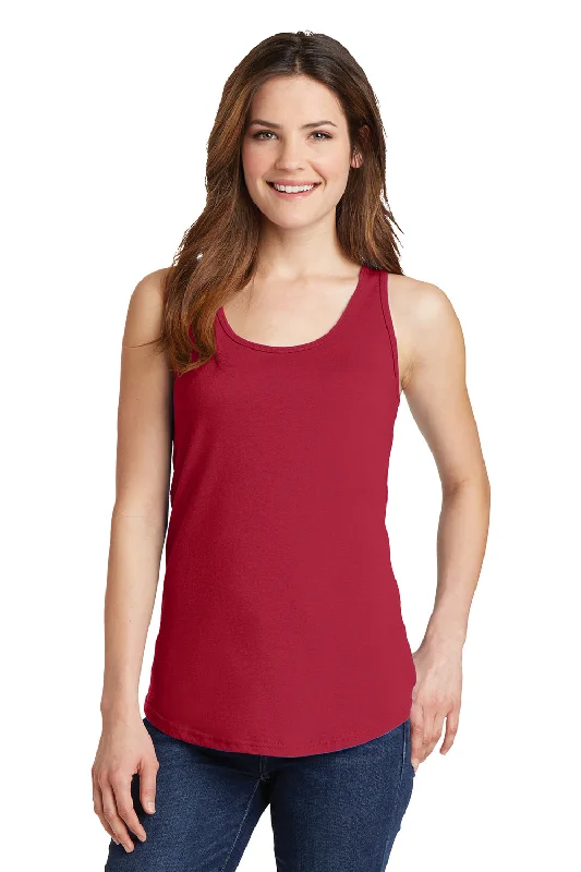 Seasonal Style Discounts Port & Company Womens Core Tank Top - Red