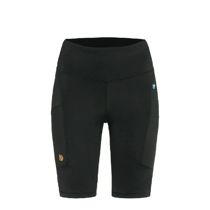 Modern Women's Outfit Fjallraven Womens Abisko Short Tights Black