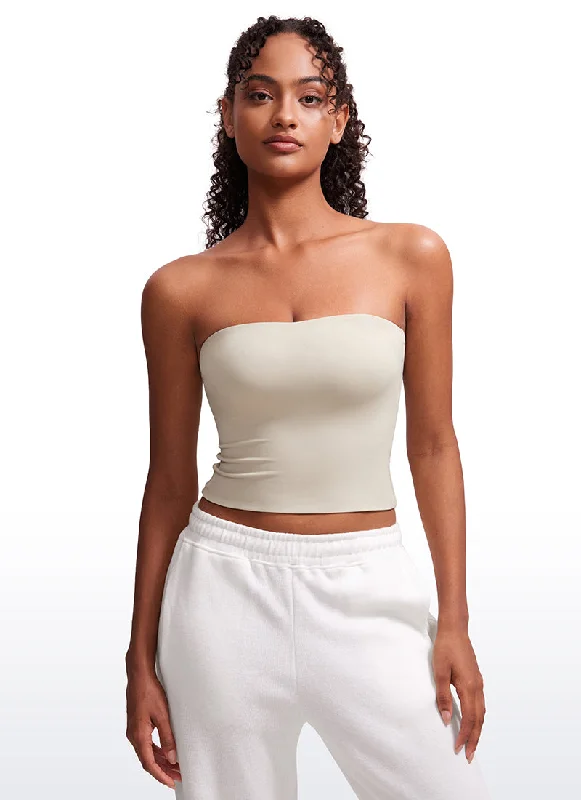 Budget Friendly Butterluxe Double Lined Strapless Top