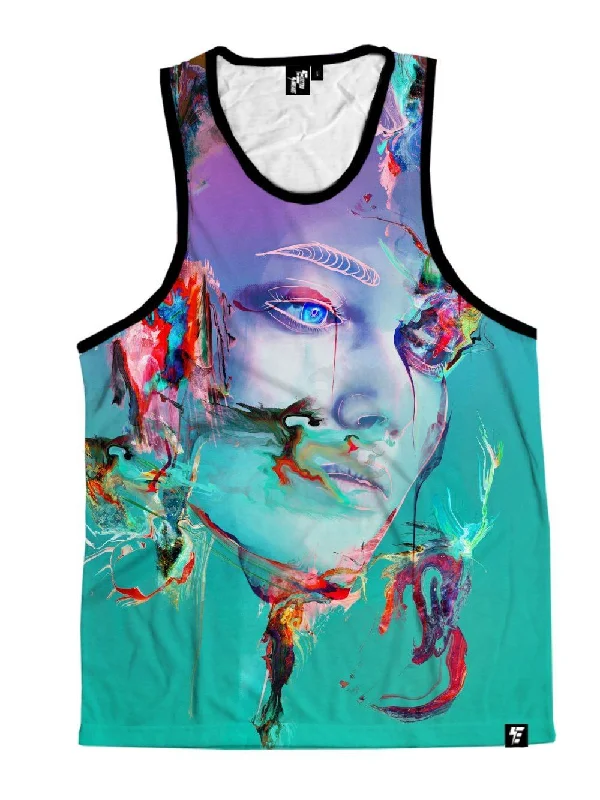 Budget Saver Deep Reality of Here Unisex Tank Top