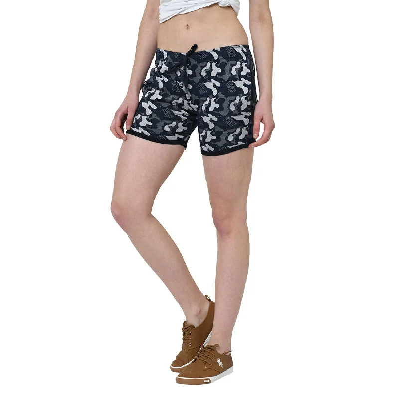 Women's Elegant Outfit Mack Jonney Blue Color Shorts For Women