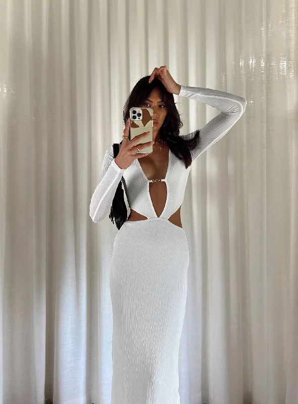 Chic & Modern Sales Everton Maxi Dress White