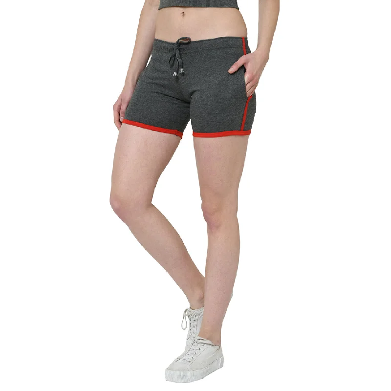 Winter Warehouse Sale Mack Jonney Grey Color Shorts For Women