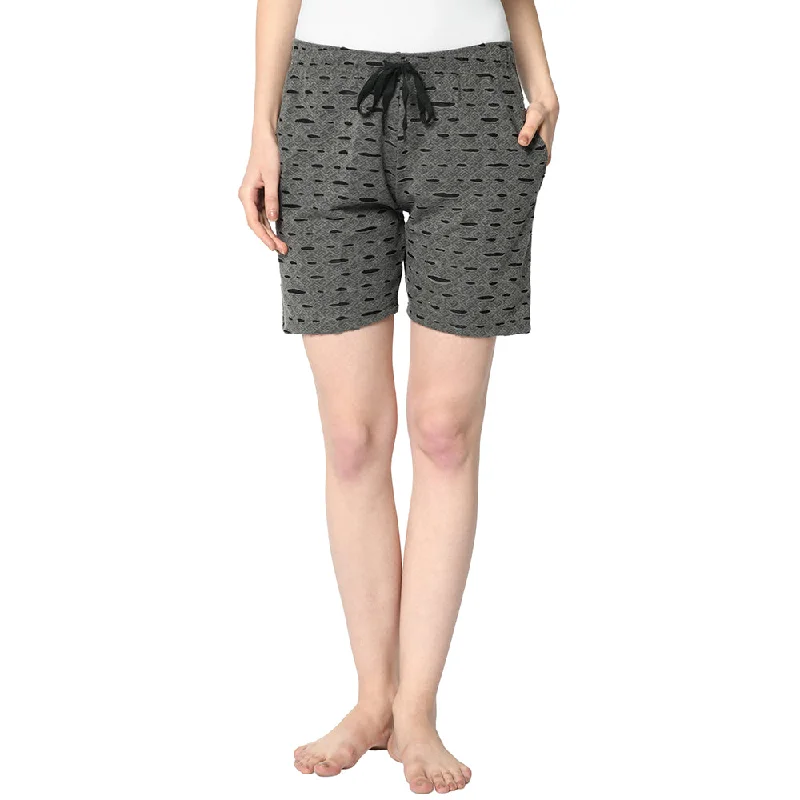 Seize Bargains Mack Jonney Black Shorts For Women's