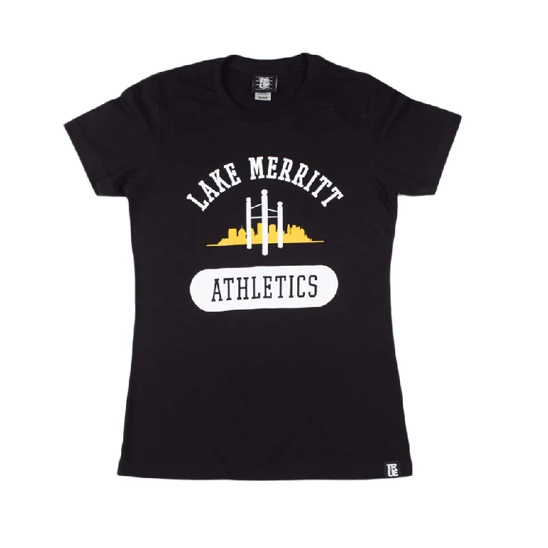 Classic Clothes For Women True Women's Lake Merritt Athletics T-Shirt Black