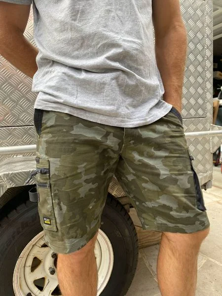 Flirty Fashion Discounts Bisley Flx & Move™ Stretch Canvas Camo Cargo Short - Limited Edition (BSHC1337)