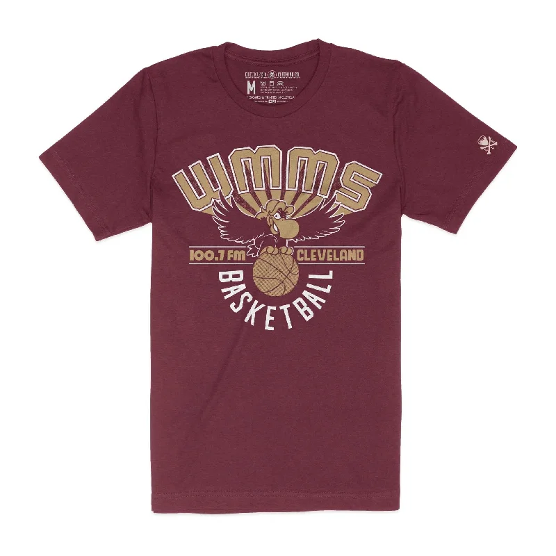 Unleash Your Fashion WMMS 100.7 FM The Buzzard Basketball - Unisex Crew T-Shirt *Officially Licensed