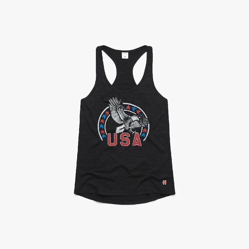 Explore What'S New Women's USA Bald Eagle Racerback