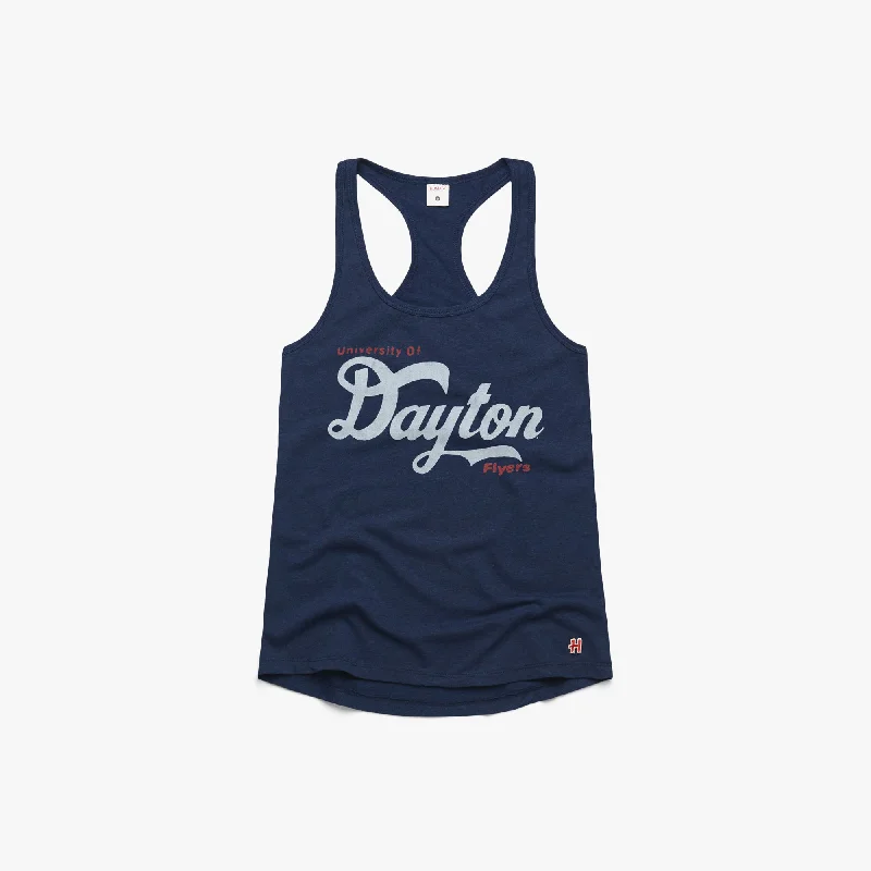 Massive Savings Women's Dayton Flyers Loyal Racerback