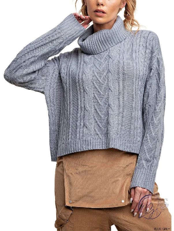 Women's Professional Clothes Cozy Cable Sweater