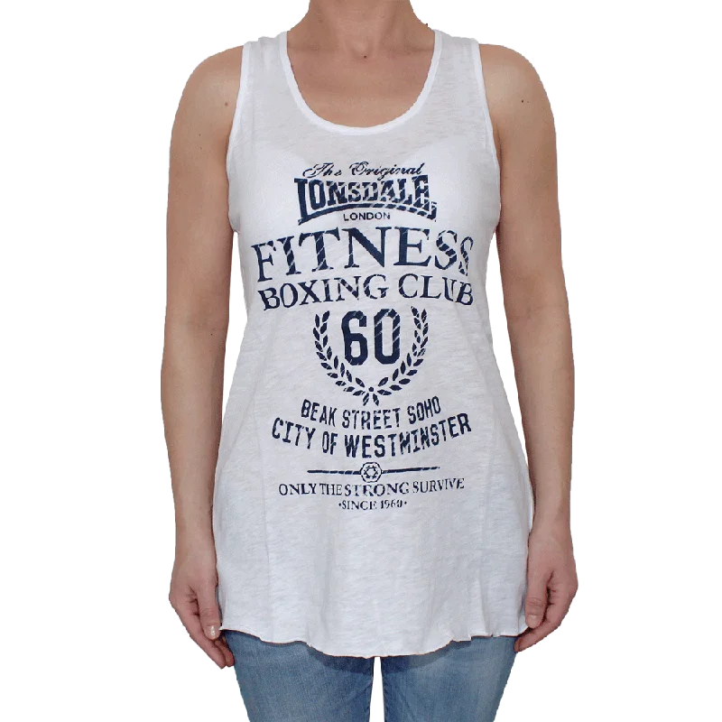 Bid Farewell To The Old Season Lonsdale "Wimborne" Girl Tanktop (white)