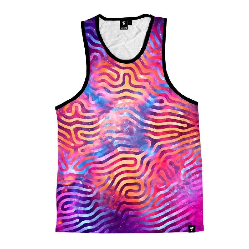 The Latest Trends Space in My Veins Unisex Tank Top