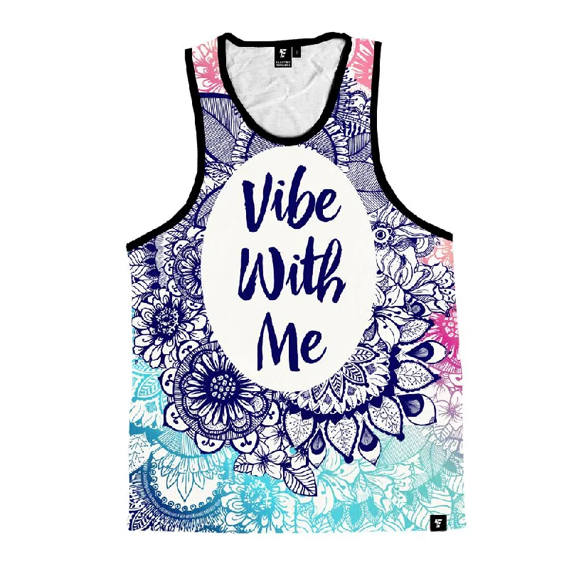 Absurdly Cheap Sale Vibe With Me Mandala Unisex Tank Top