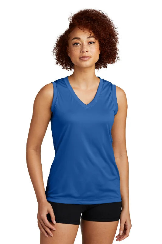 Women's High-Fashion Clothes Sport-Tek Womens Competitor Moisture Wicking Tank Top - Royal Blue