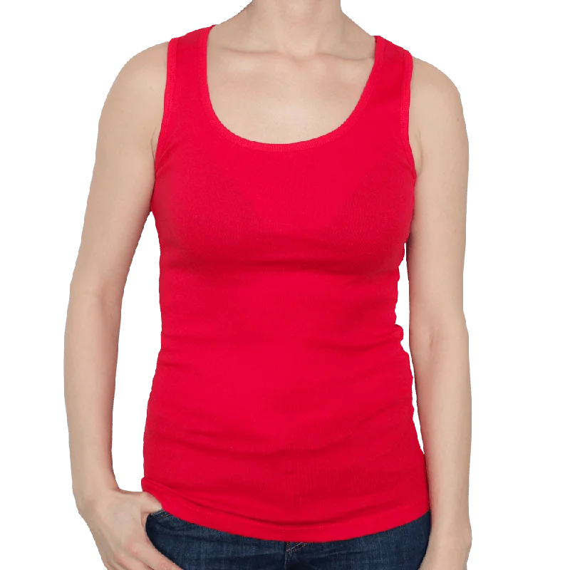 Women's Chic Outfit Bella Woman Tank Top (rot)