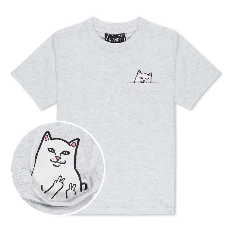 Women's Tailored Outfit Lord Nermal Kid Peace tee (Ash Heather)