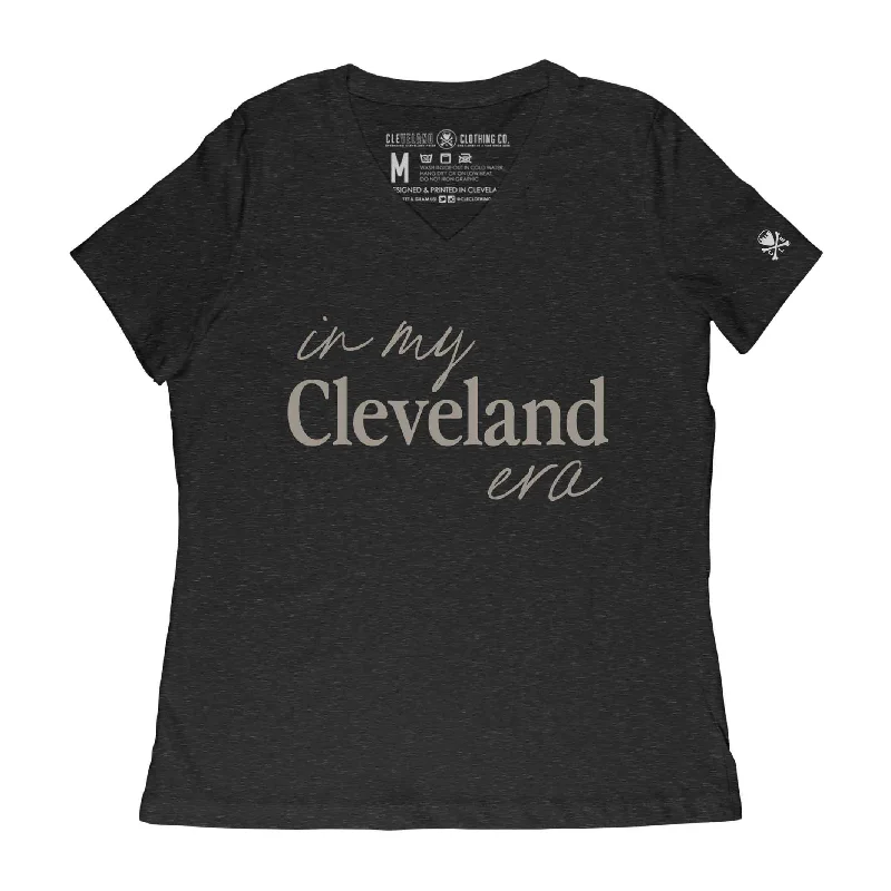 Refined Fashion Sale 'In My Cleveland Era' Women's Relaxed V-Neck T-Shirt