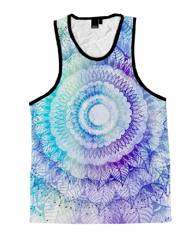 Women's Seasonal Clothing Rose Magic Mandala Unisex Tank Top