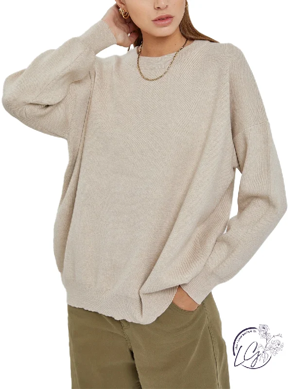 Women's Sporty Chic Clothes Tranquil Threads Sweater