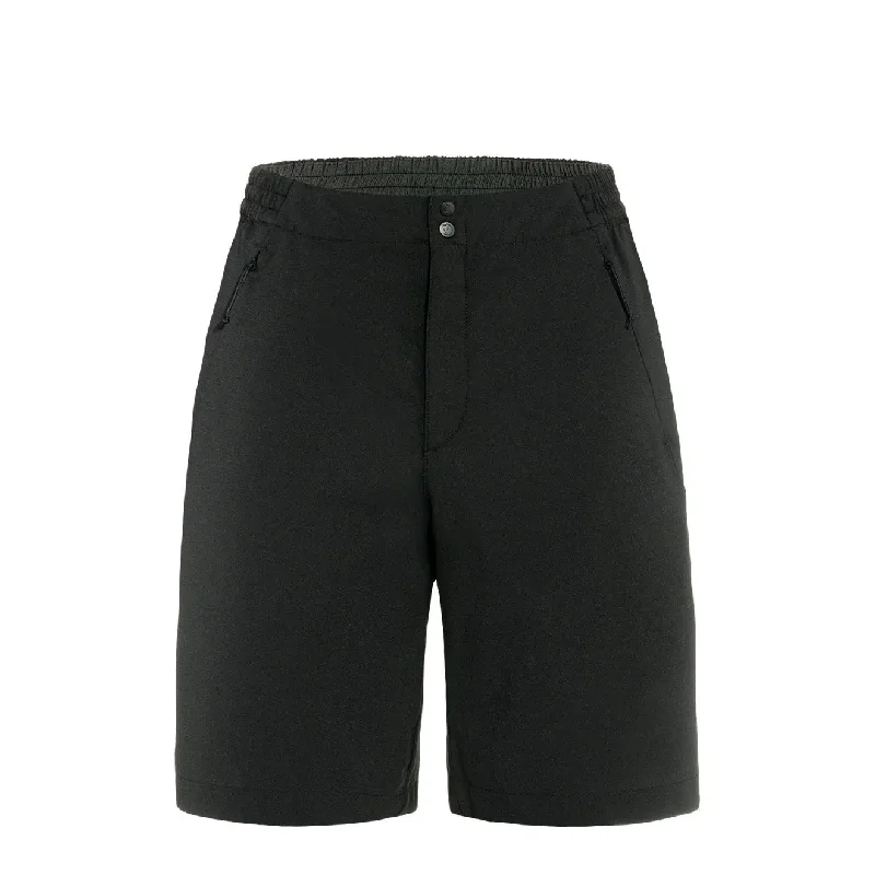 Women's Date Night Outfit Fjallraven Womens High Coast Shade Shorts Black