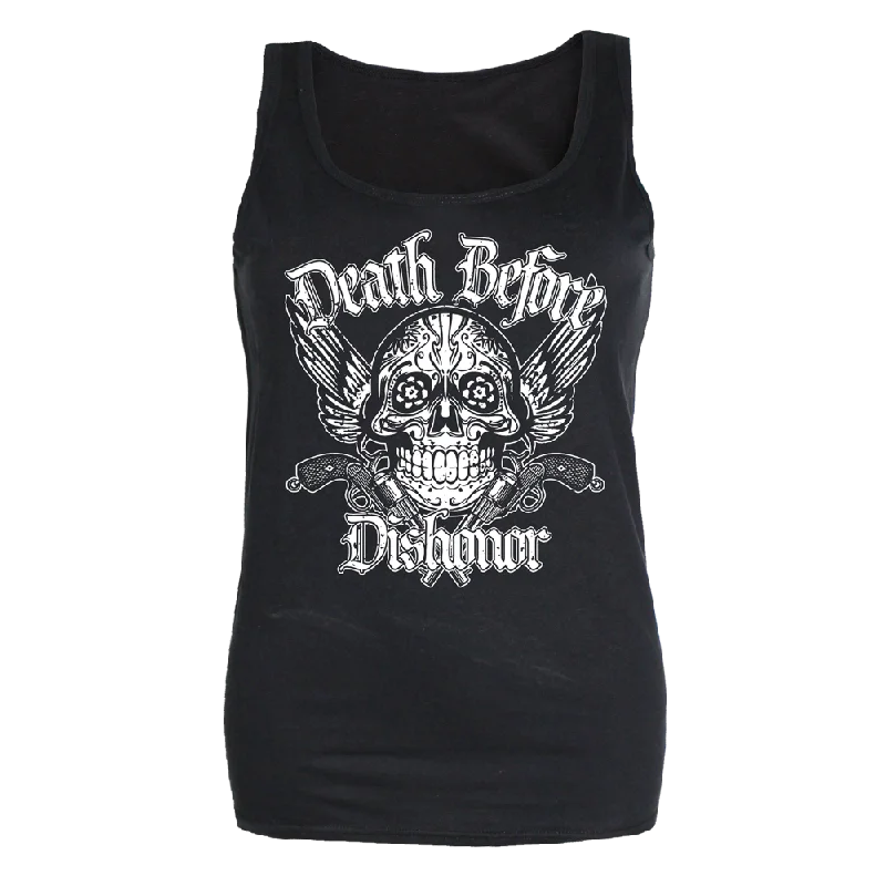 Style Revolution Death Before Dishonor "Sugar Skull" Gily Tank Top