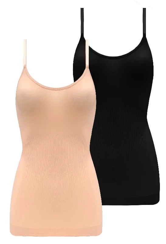 Women's Vintage Attire Ultra Light Shaping Camisole - 2 Pack