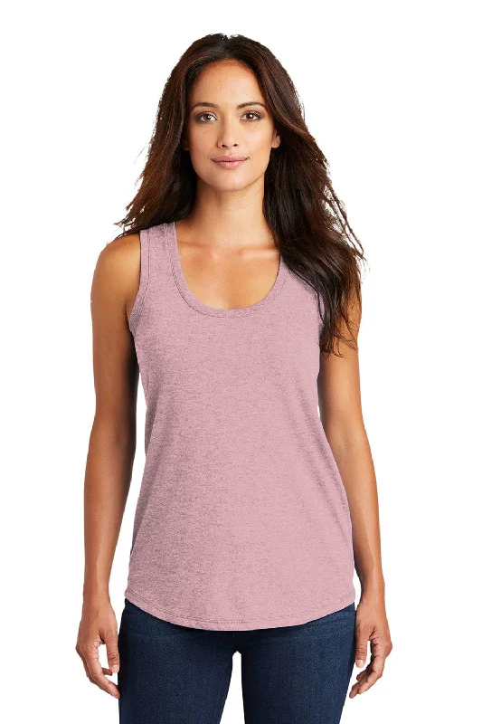 Bold Fashion Sales District Womens Perfect Tri Tank Top - Heather Lavender