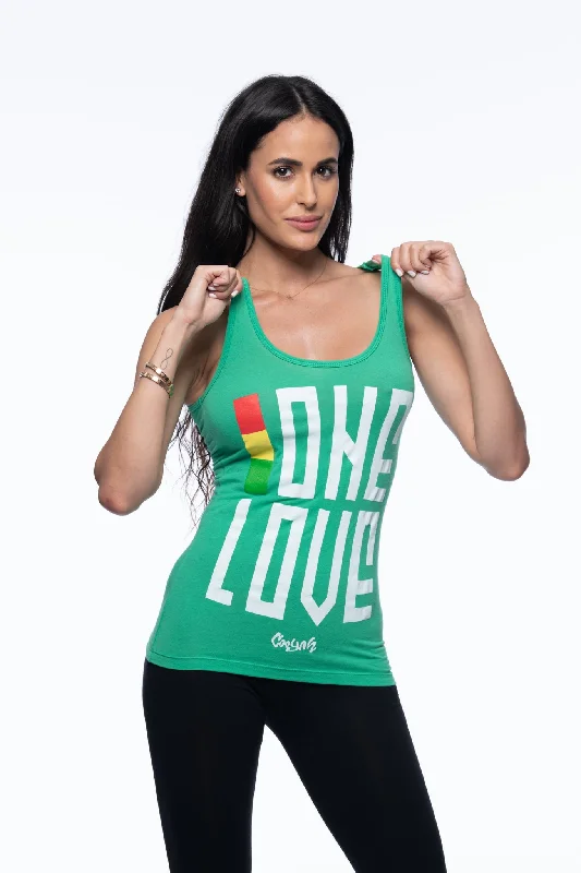 Discover Now Love Vibes Reggae Tank