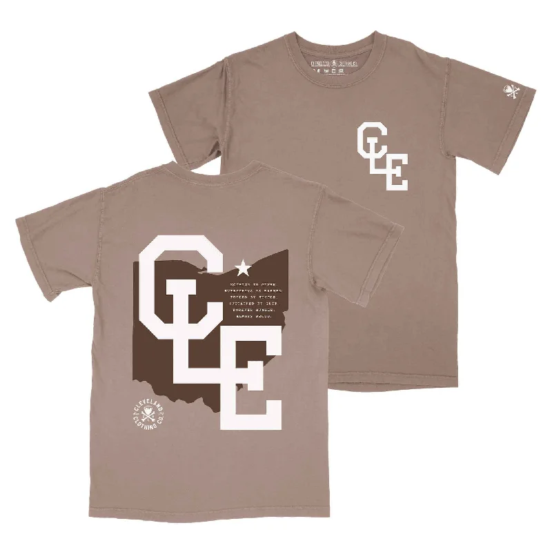 Unleash Your Trendy Side CLE Monogram Unisex Crew T-Shirt