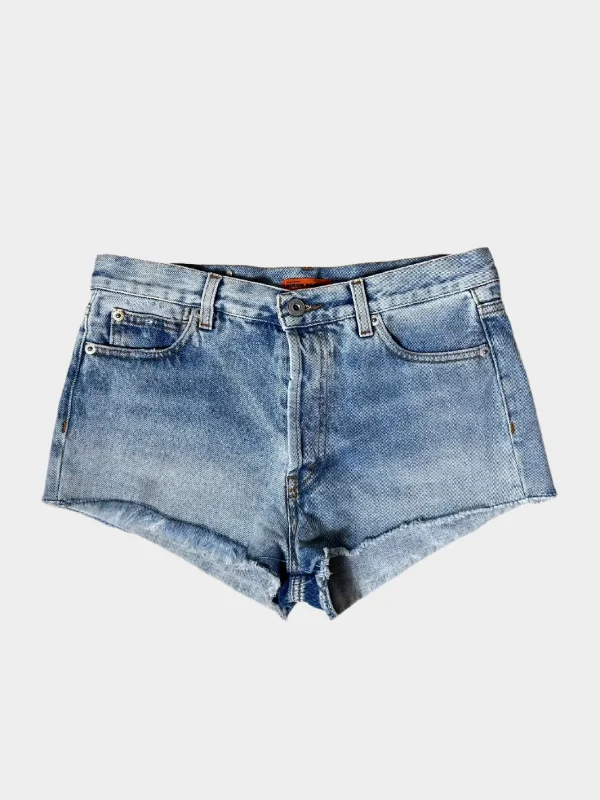 Women's Vintage-Inspired Clothing Denim Shorts Vintage Wash