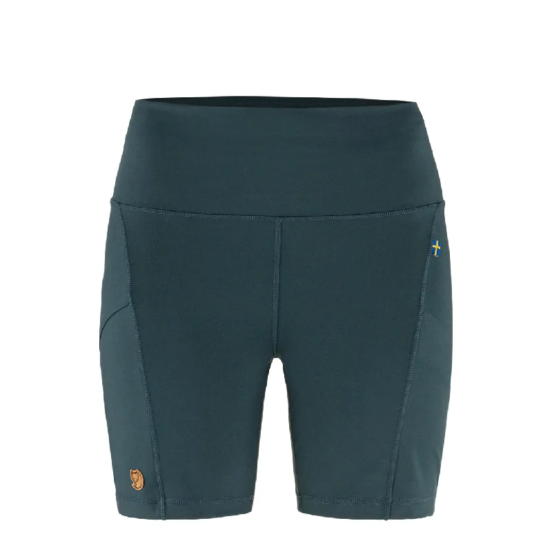 Women's Night-Out Outfit Fjallraven Womens Abisko 6 Inch Shorts Tights Mountain Blue