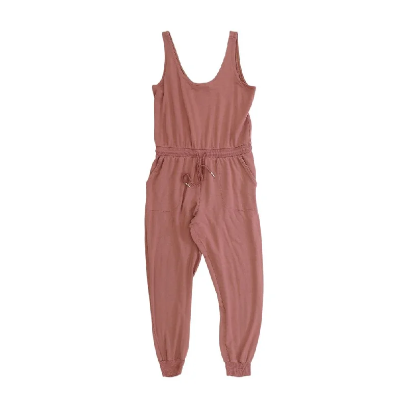 Women's Seasonal Clothes Mauve Solid Jumpsuit