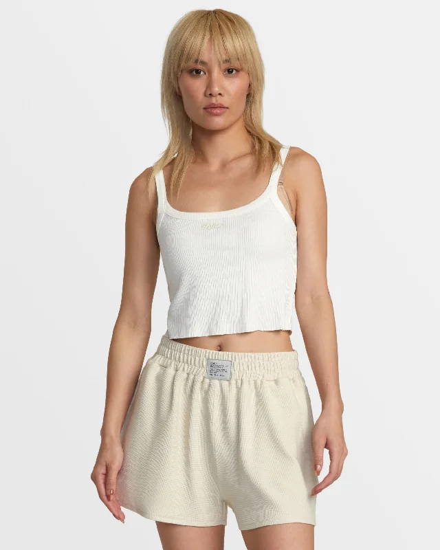 Timeless Women's Apparel Sofie Waffle Short - Latte