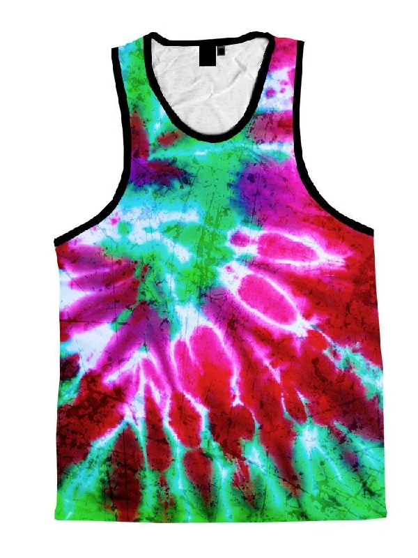 High-Fashion Women's Clothing Troll Tie Dye Unisex Tank Top