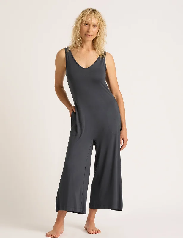 Fashion Frontiers Long Jumpsuit - Storm