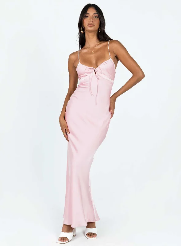 Sporty Fashion Offers Emily Maxi Dress Pink