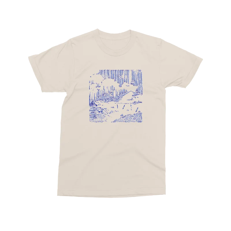 High-Fashion Women's Clothing Mountain Sketch - 2023 Tour Tee (5/7-11/3)