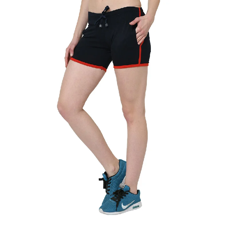 Unbeatable Deals Mack Jonney Blue Color Shorts For Women