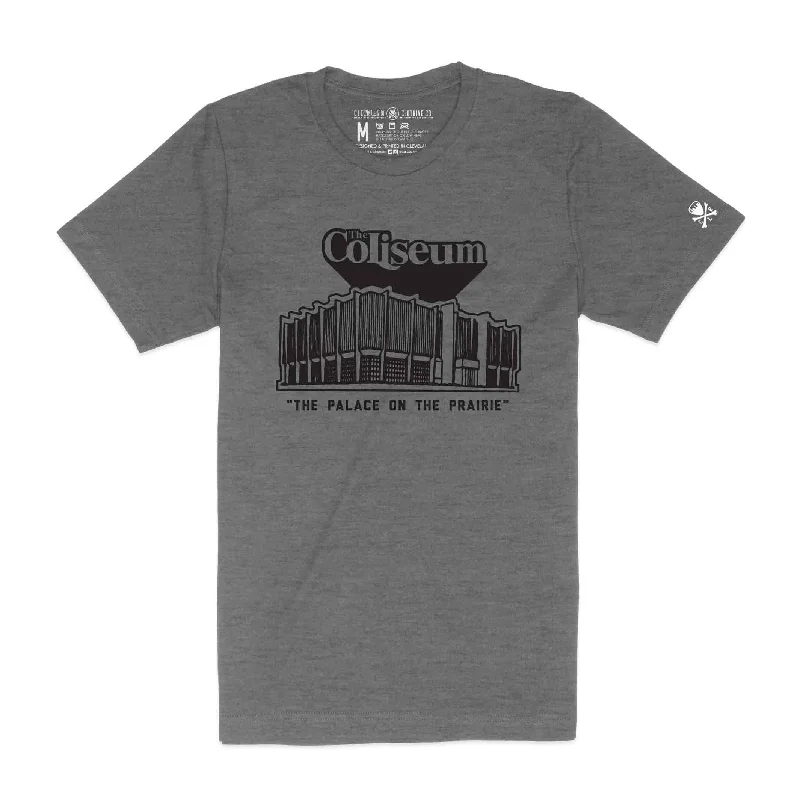 Playful Fashion Offers The Coliseum, the Palace on the Prairie - Unisex Crew T-Shirt