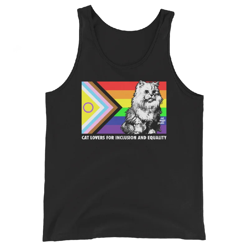 Women's Vintage Garments Pride Inclusion And Equality Unisex Tank Top