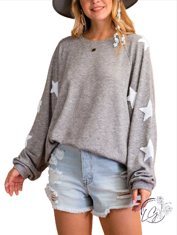 Hurry Before It'S Gone STARGAZE PULLOVER TOP