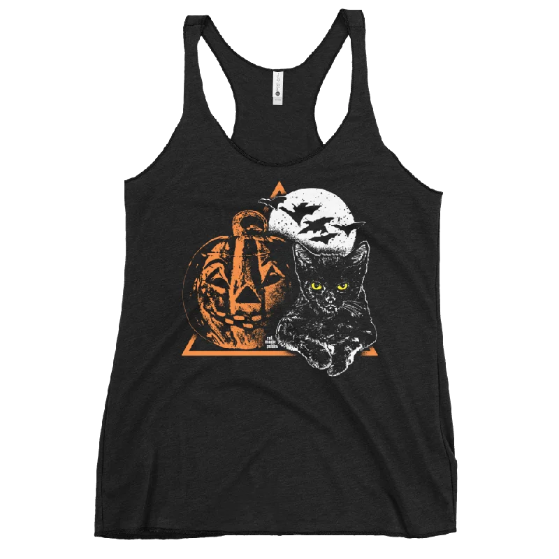 Cozy Comfort Style Sale HALLOWEEN 2024: THE MEOWLING Racerback Tank