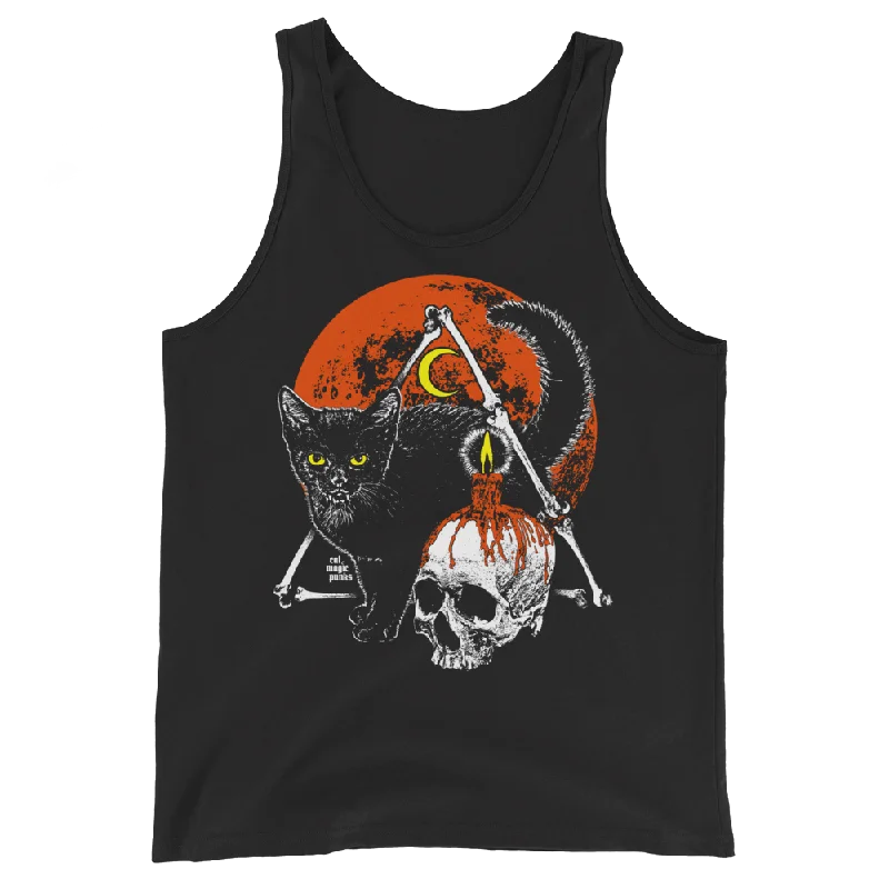 Women's Work Apparel HALLOWEEN 2021: CAT MOON RISING Limited Edition Tank Top