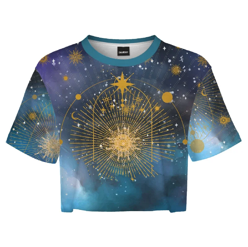 Embrace New Fashion Morning Star Crop Top