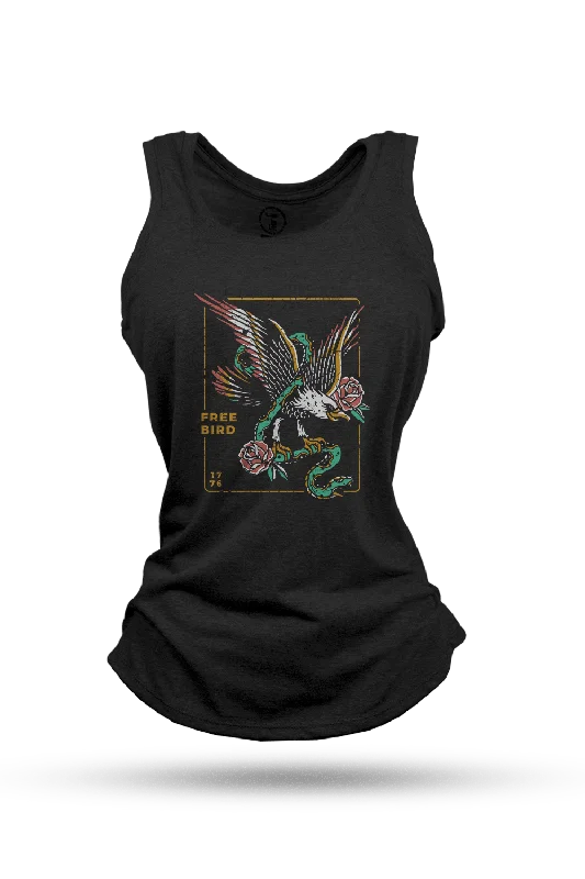 Casual Clothes For Women Women's Racerback Tank - Free Bird