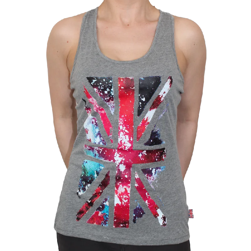 Women's Evening Wear Outfit Lonsdale "Holloway" Girly Tank Top (grau)