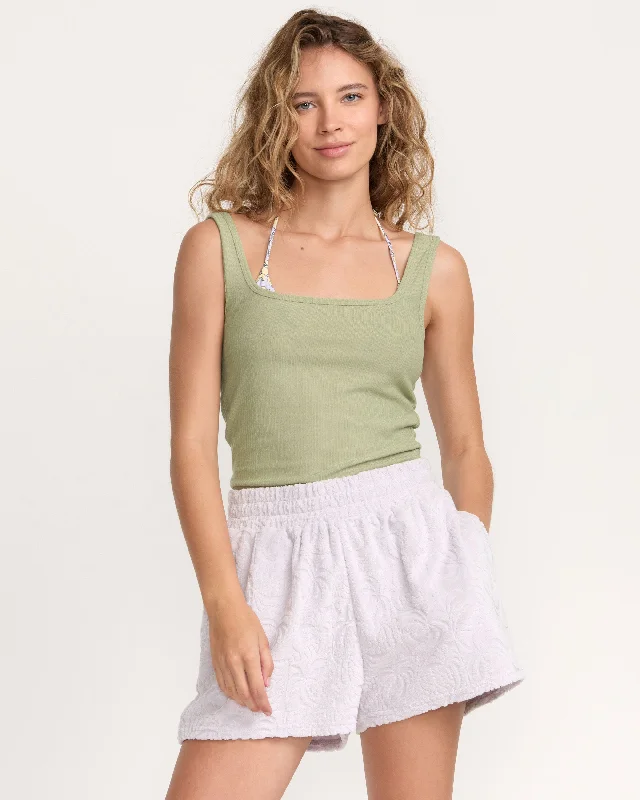 Women's Evening Clothes Sunday Shorts - Fog