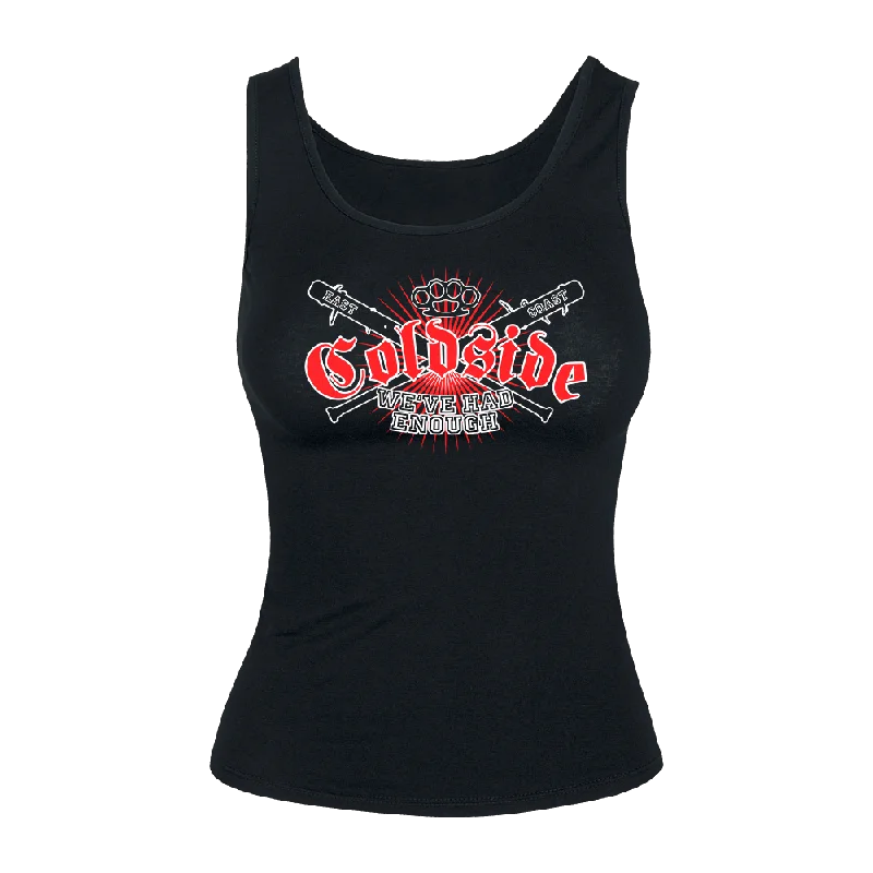 Insane Discount Onslaught Coldside "Bats" Girly Tank Top