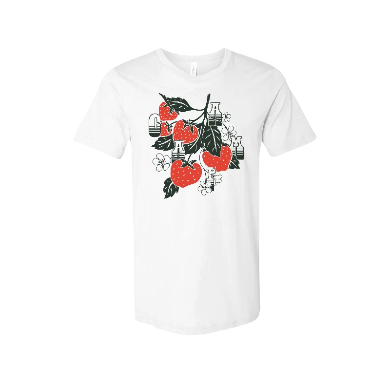 Hot Sale Strawberry Tee (White)